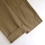 CHINO CLOTH PANTS STRAIGHT #khaki [14658]