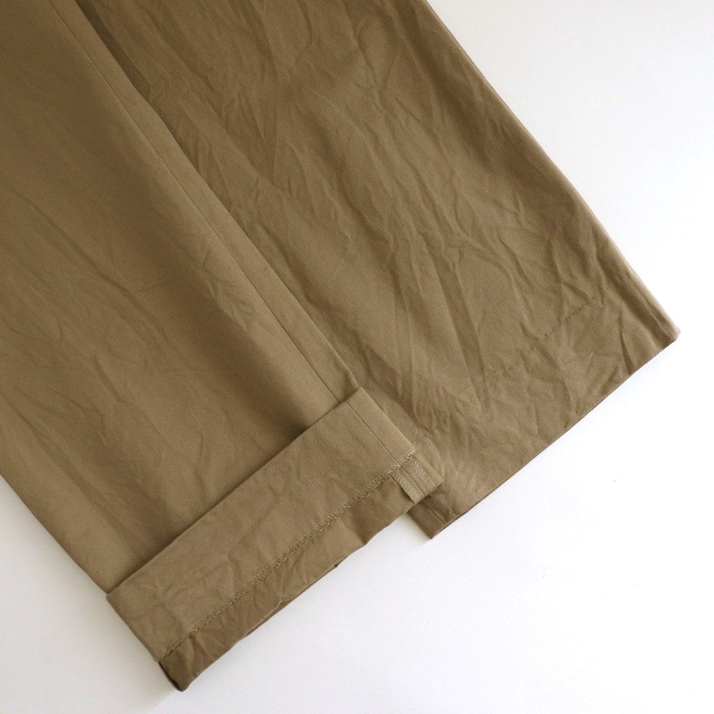 CHINO CLOTH PANTS STRAIGHT #khaki [14658]