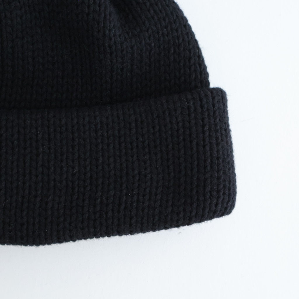 COTTON 3G STANDARD KNIT #BLACK [NO.29311] - ciacura 三重県四日市市