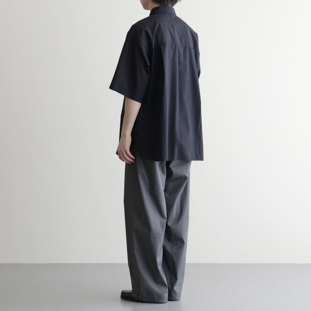 CORPORATE UNIFORM S/S SHIRT #BLACK [FSC261-50103B]