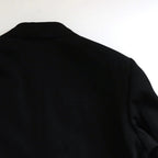 LIGHT WOOL MAX GABARDINE JACKET #TOP BLACK [A26AJ01MG]