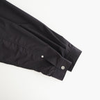 綿タイプライター L/S シャツ #BLACK [HQ-B002-051]