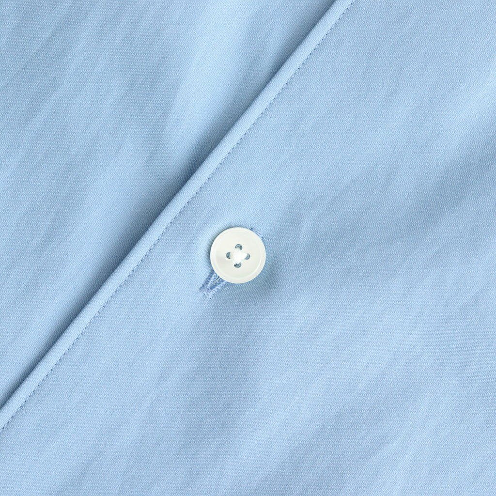 WASHED FINX TWILL SHIRT #BLUE [A25AS01TN]