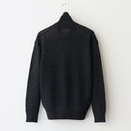 WASHI RAYON SHEER DRIVERS KNIT #BLACK [YK25SS0962S]