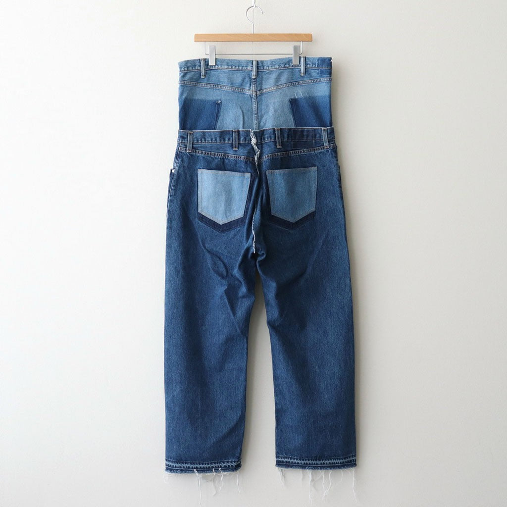 W WAIST DENIM PT #SIZE:5 [Q25A-T018M]