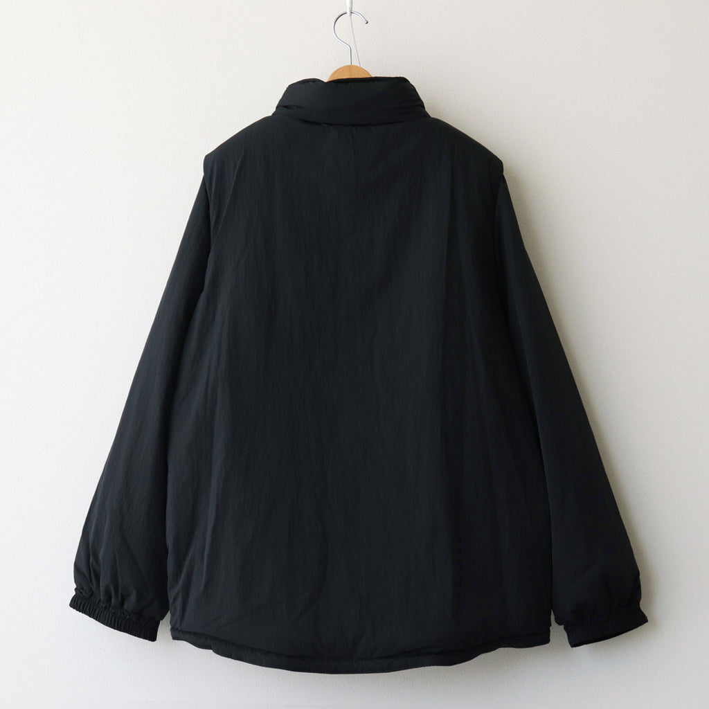 DETACHABLE MILYTARY BLOUSON #BLACK [YK24FW0767B]