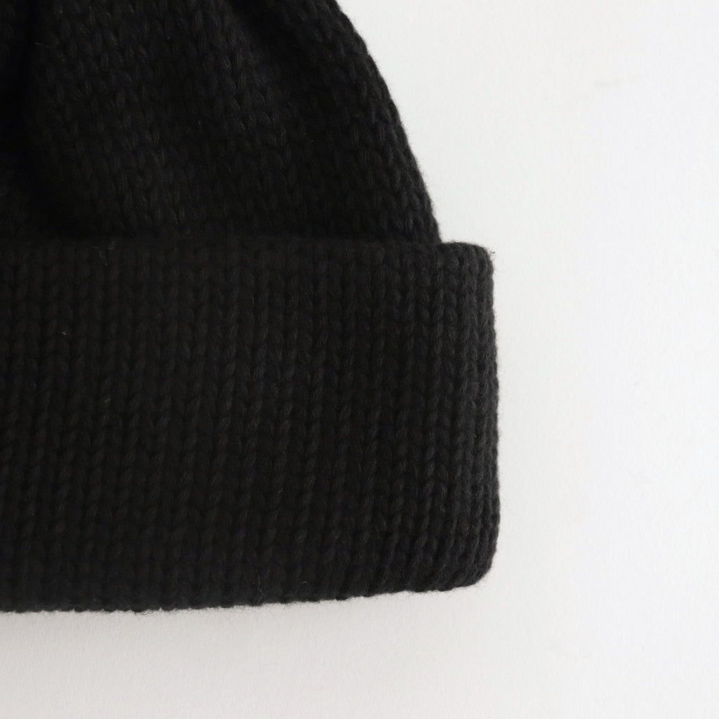 COTTON 3G STANDARD KNIT #BLACK [NO.27200]