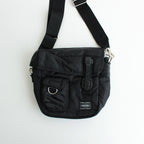 PORTER ナイロンツイル ショルダーバッグ #BLACK [HO-K202-051]