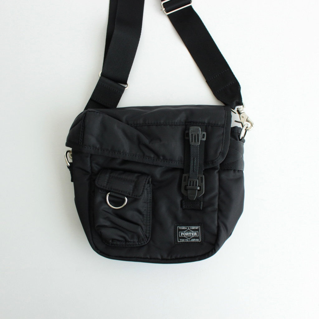 PORTER ナイロンツイル ショルダーバッグ #BLACK [HO-K202-051]