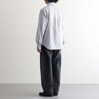 ROUND DENIM PANTS #BLACK [ST.1572]