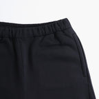 YAK/COTTON SWEAT EASY TROUSERS #BLACK [ST.1288]