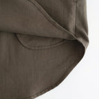 ヨークスリーブシャツ-P #BROWN [D225-T810-P]