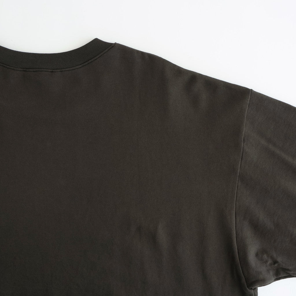 SUPER HIGH GAUGE SWEAT P/O #DARK BROWN [A25AP02CU]