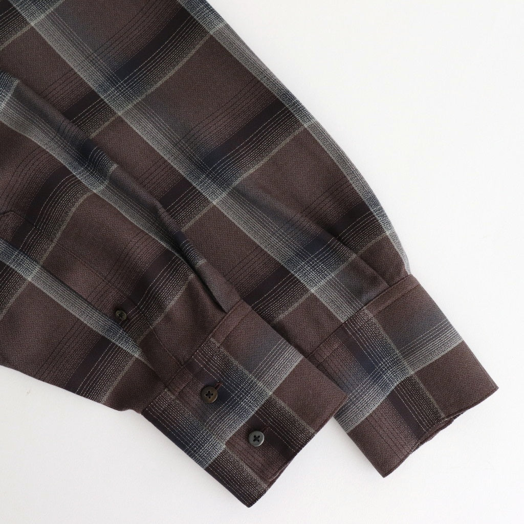 OMBRE SKIPPER BLOUSE #DARK PURPLE [2541000510]