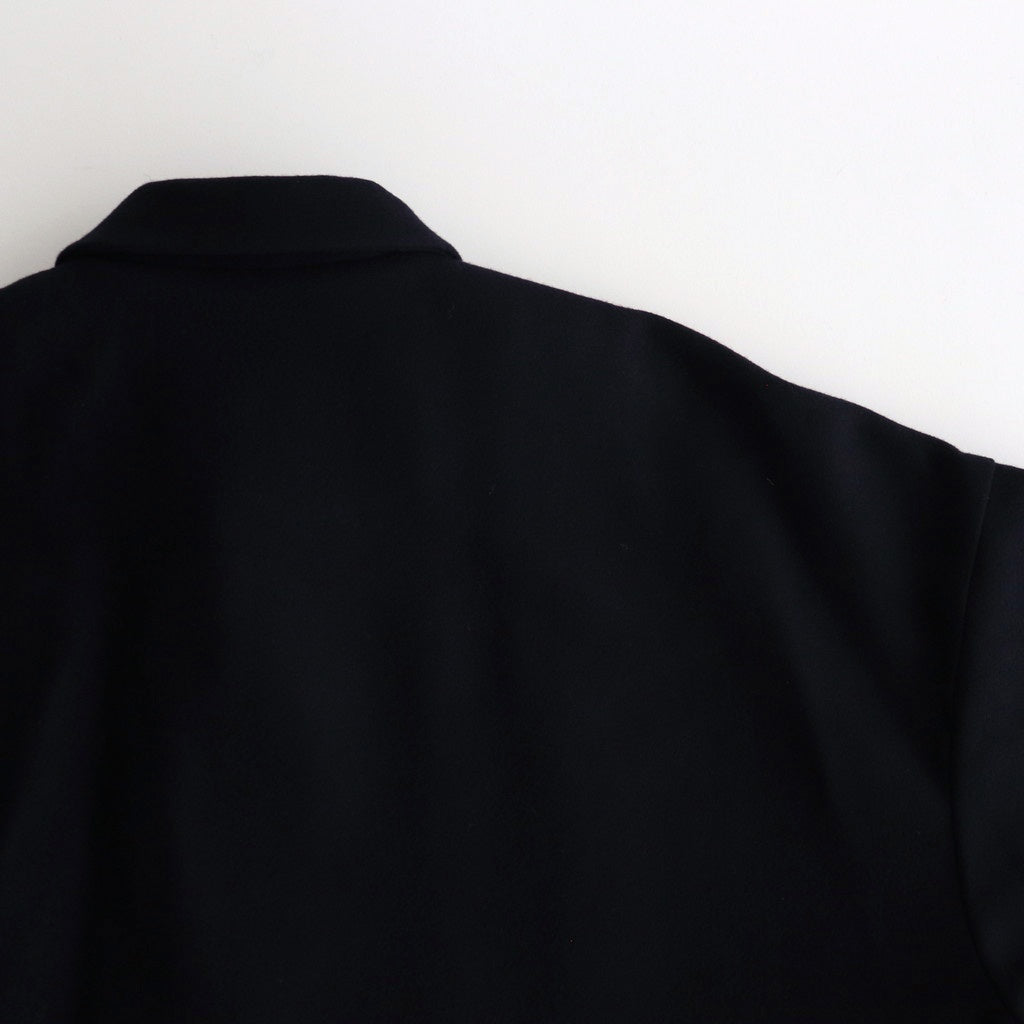 メルトンBigコート #NAVY [D224-C507]