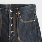 CLASSIC DOUBLE KNEE DENIM PANTS #RIGID INDIGO [CLASS003]