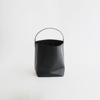LEATHER TOTE BAG MADE BY AETA #BLACK [A26SB08AE]