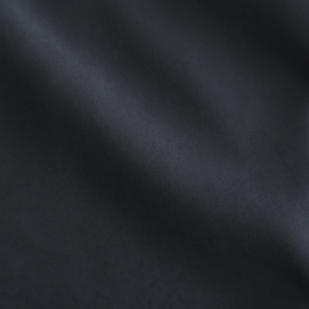 CUPRO OPEN COLLAR SHIRT #BLACK [YK26SS01287SH]