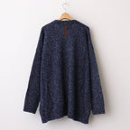 MixブークレーニットCD #NAVY x BEIGE [D224-K851]