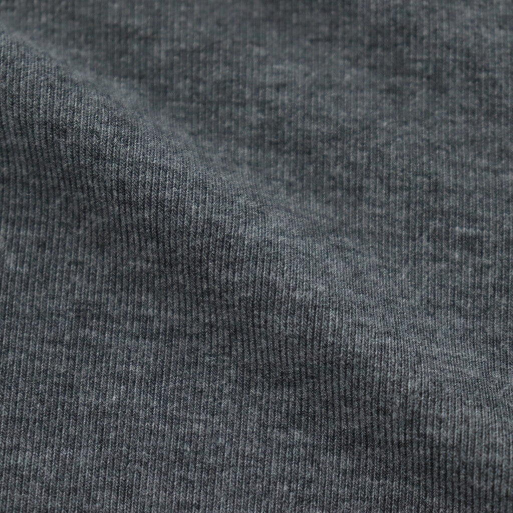 NTSNT - シルキーテンセル・ベアフライス タートルネックカットソー #90 Grey mix [SN_NC0202TN]