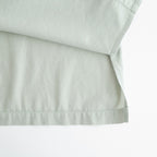 COTTON SILK VIERA LOOSE FIT HALF SLEEVE SHIRT #GREEN [BLAGLM0206]