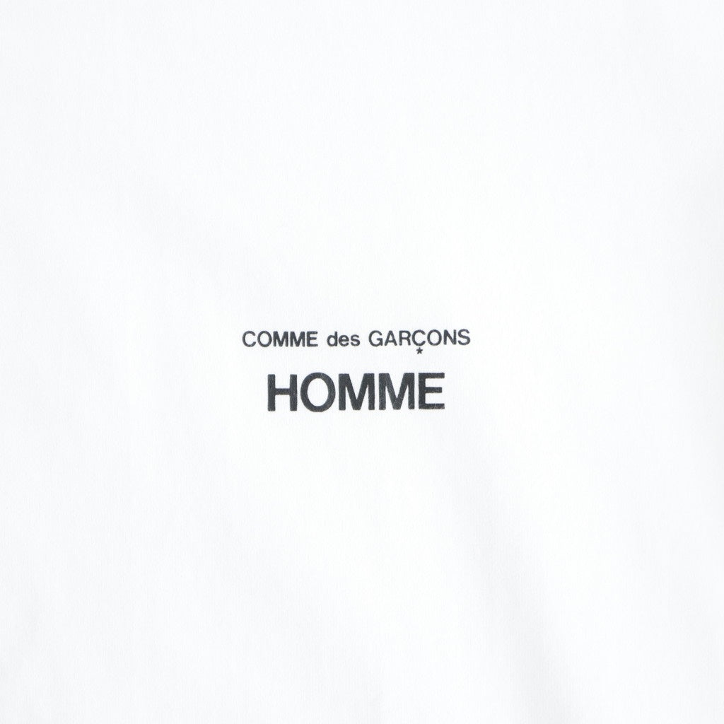綿天竺 製品プリント S/S Tシャツ #WHITE [HQ-T101-051]