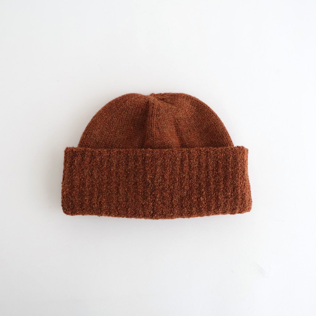 Wool Knit Cap #BRICK [2503-025]