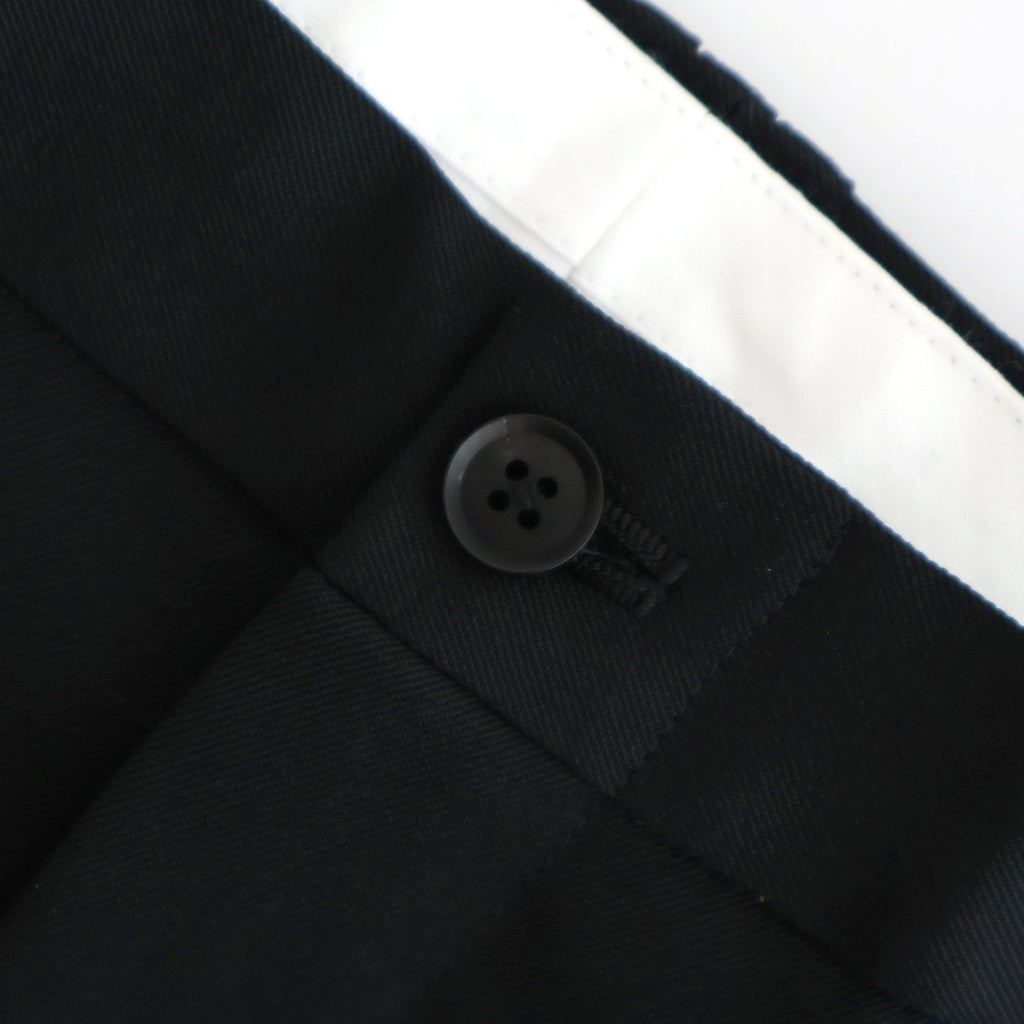 3pleated Wide-leg Trousers #BLACK [YK25FW01051P]