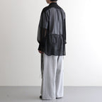 SHEER STRING SHIRT #BLACK [26440513]