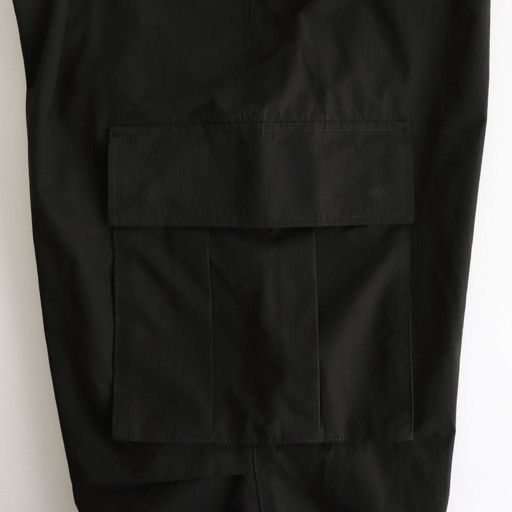 Parachute Belted Pants #Almost Black [AOESPT015]