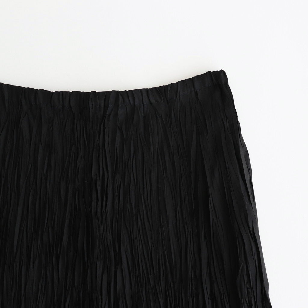 CATCH WASHER CUPRA CIRCULAR SKIRT #BLACK [SKAGGM0303]