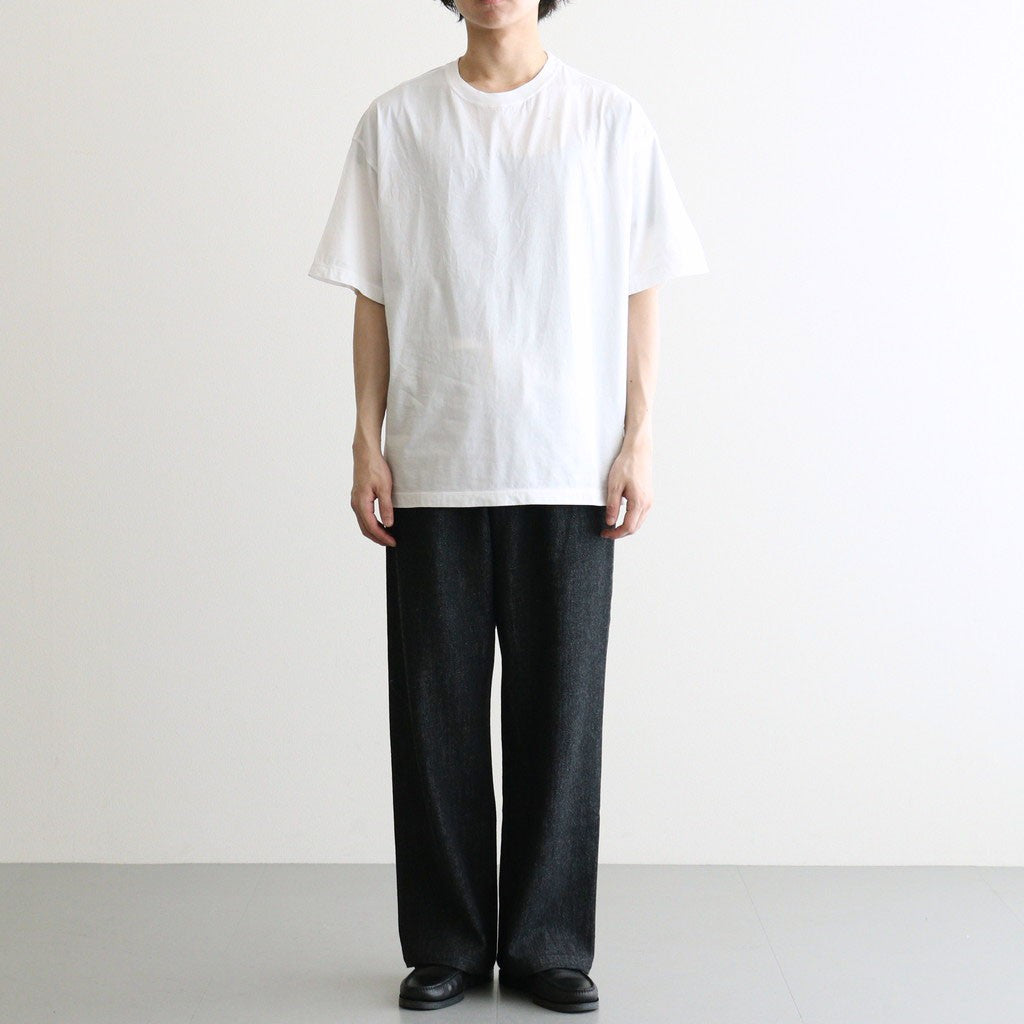 46G Suvin Cotton YOKE T-shirt #WHITE [YK26SS01226CS]