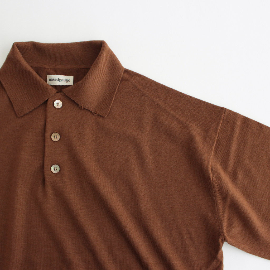 80 POLO #BROWN [NG24W-03SW01C]