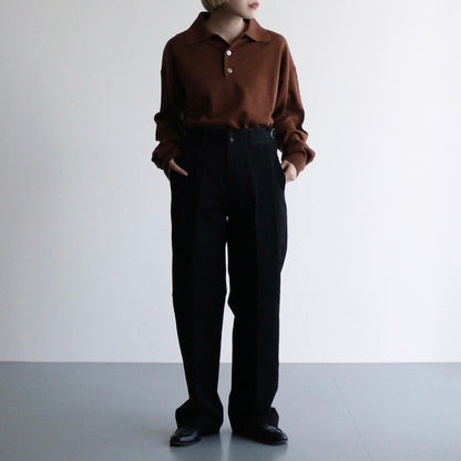 SANTIAGO CHINO PANTS #BLACK [AODFPT002]