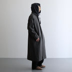 メルトンBigコート #GRAY [D224-C507]