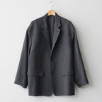 Melange Herringbone Sack Jacket #GRAY [GM261-20331]