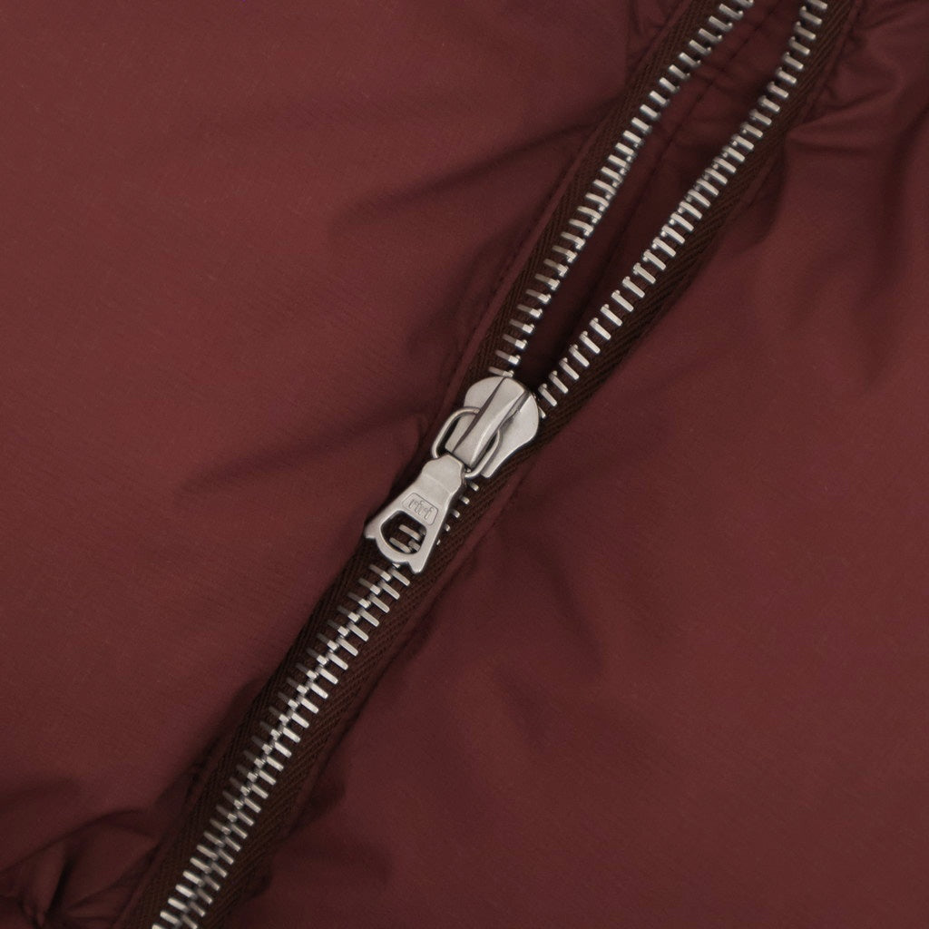 SUPER LIGHT NYLON RIPSTOP DOWN BLOUSON #BURGUNDY [A25AB01NL]