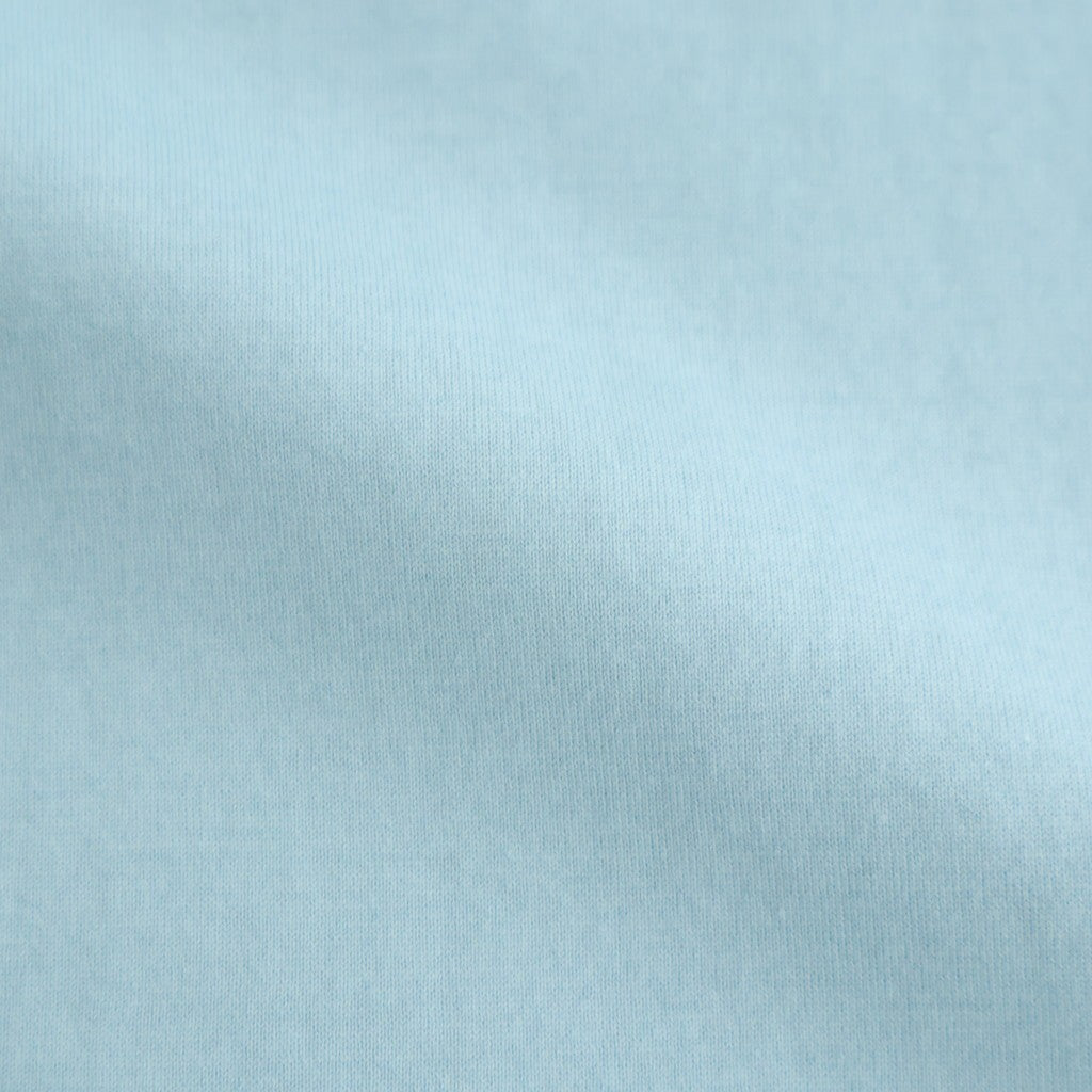 SUVIN 60/2 WIDE SLEEVE T-SHIRT #SAX [KKAGLM0016]