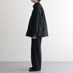 エステルウェザー ジップブルゾン #BLACK [HQ-J015-051]