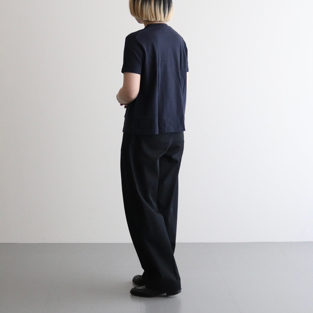 丸胴 POCKET S/S T SHIRT #d.navy [85009]