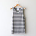 STRIPE TIGHT TANK TOP #SMOKE BLUE [2541000903]
