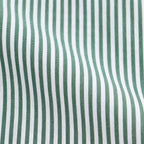 CORPORATE UNIFORM L/S SHIRT #GREEN STRIPE [FSC253-50105B]