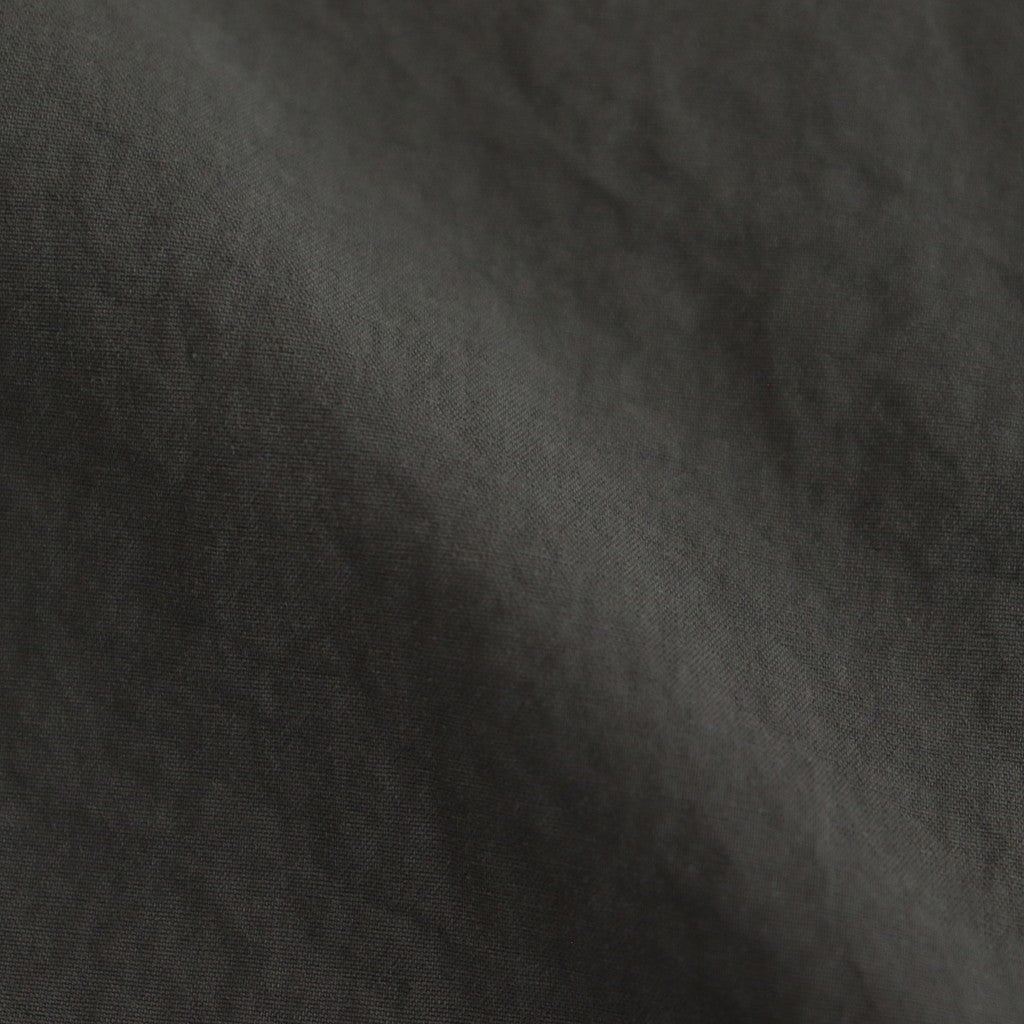 FMSTJK - ナイロンタッサー ガーメントダイ ショートモッズコート #92 Elephant Grey [SN_FR1002JK]