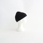 CASHMERE NEP KNIT CAP #MIX BLACK [A26AC08NE]