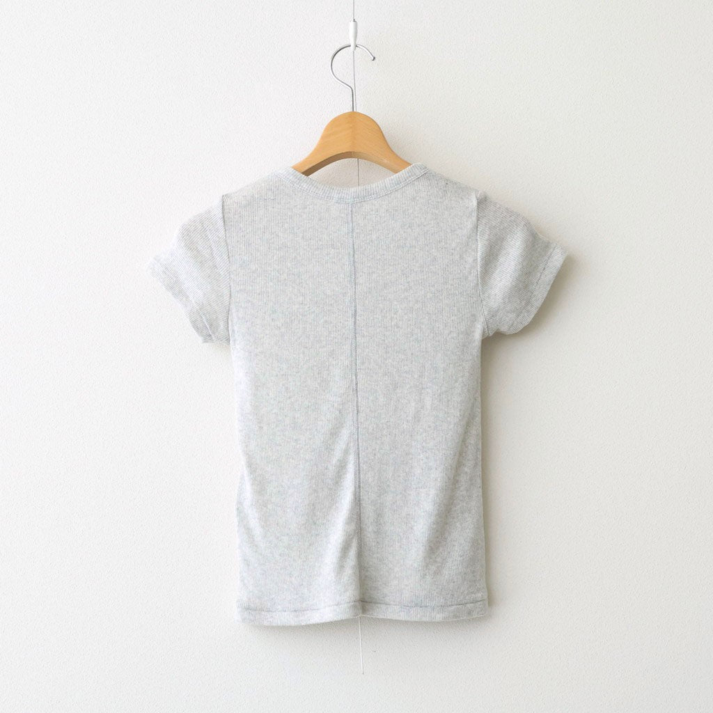 Gauze Teleco Tee #LT.GREY [I26SS-CUT2]