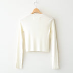 Compact Smooth Knit #ECRU [12610510]
