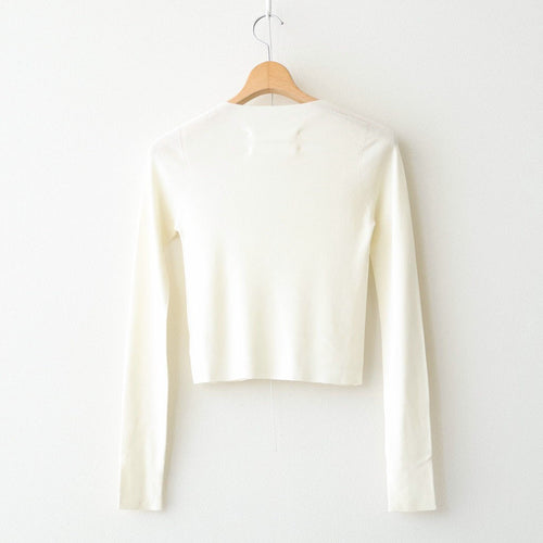 Compact Smooth Knit #ECRU [12610510]