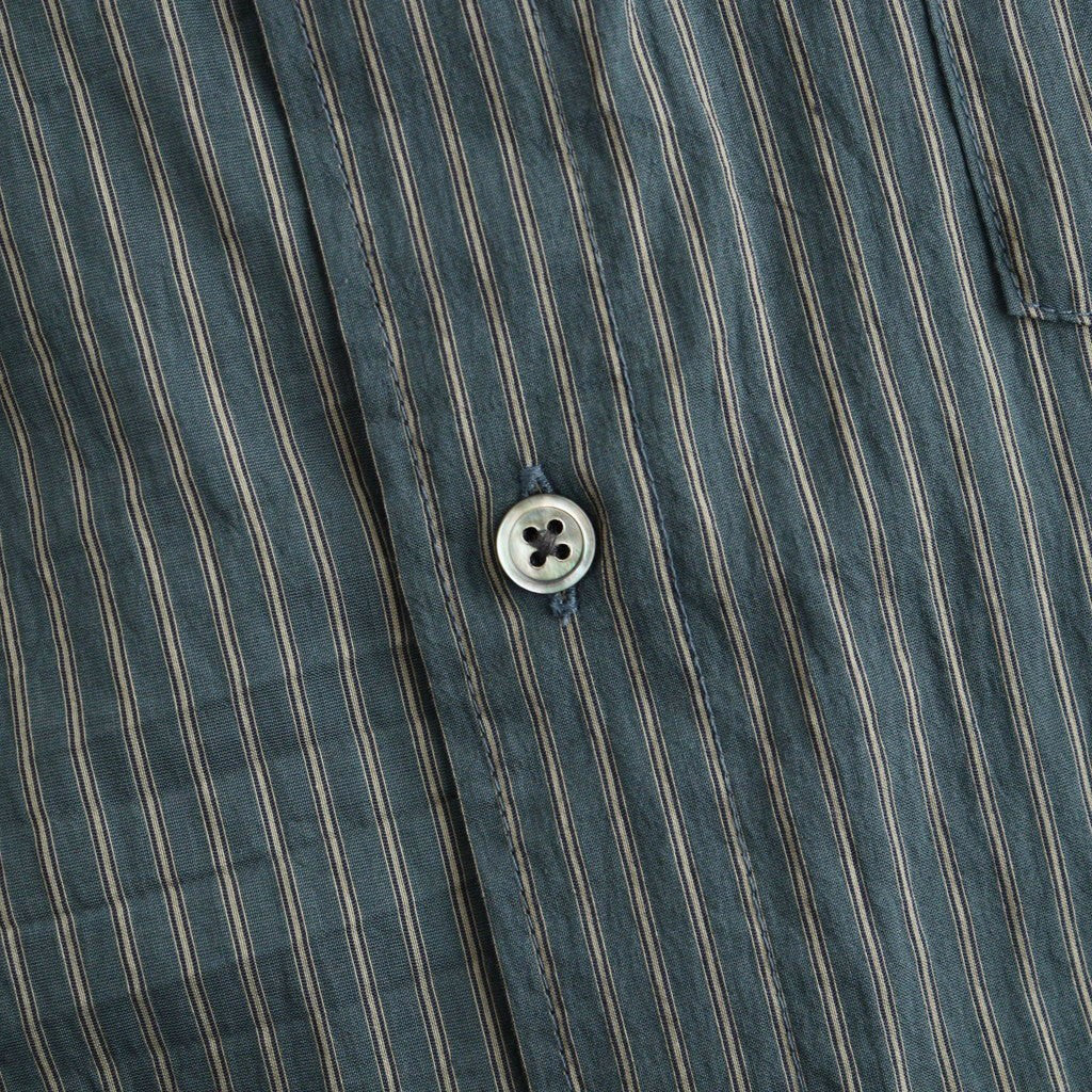 HRAFTeX S/S STRIPE SHIRT #GREEN STRIPE [FSC262-50008]