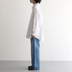 Selvage Denim Five Pocket Wide Straight Pants #INDIGO LIGHT FADE [GU263-40059LB]