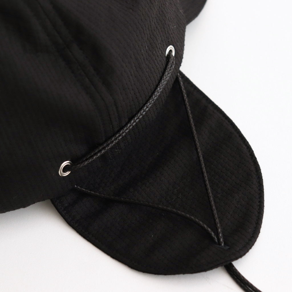 Calceolaria Cap #Black [N-1406]